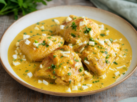 Pollo en pepitoria - zdjęcie 1