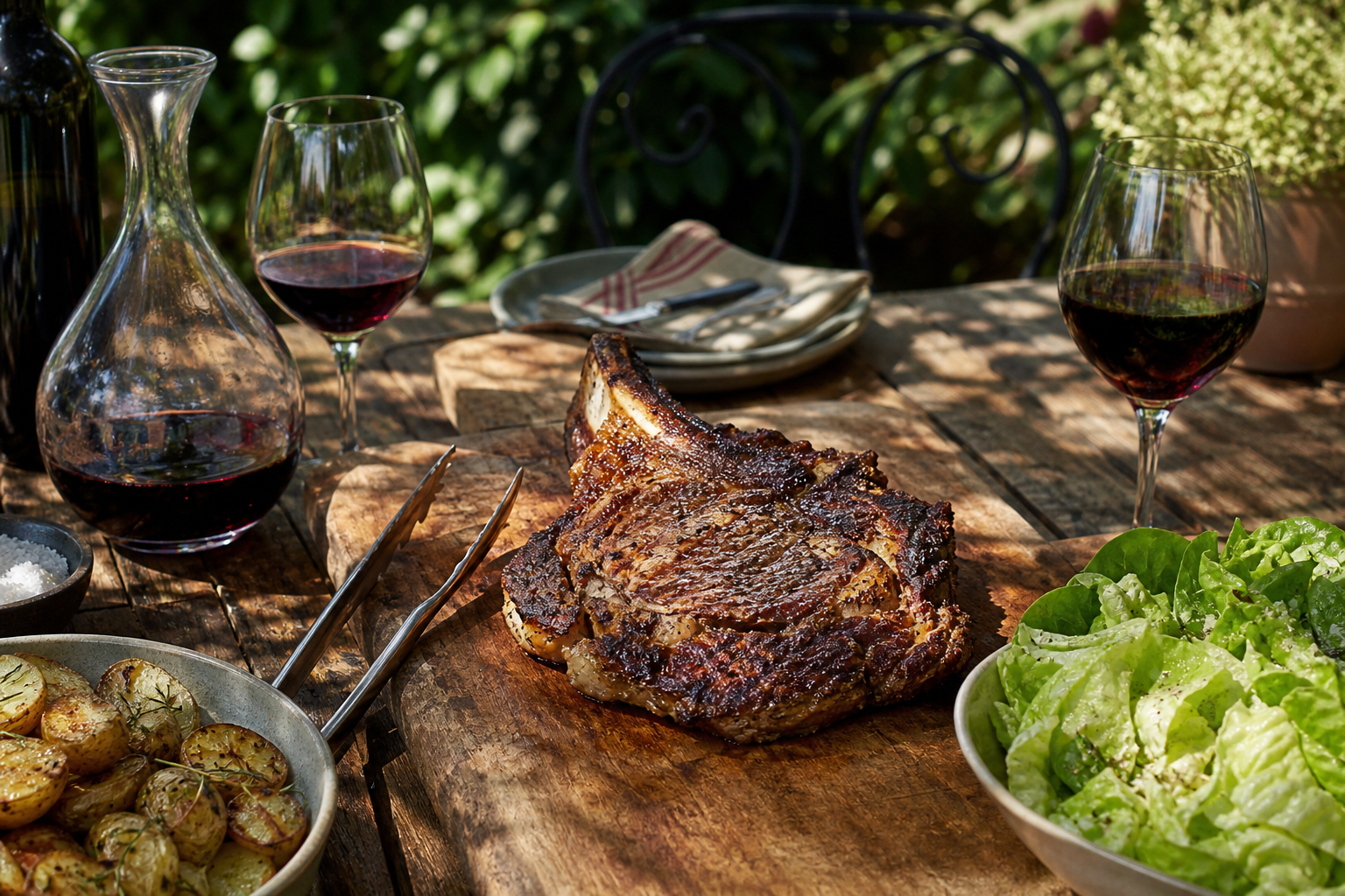Côte de bœuf grillée au beurre maître d’hôtel - zdjęcie 5