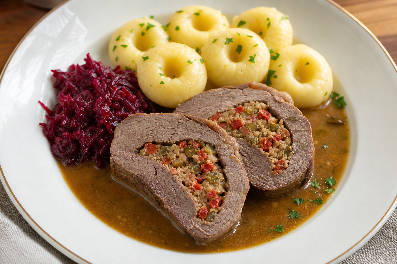 Pieczeń huzarska z wołowiny - zdjęcie 3