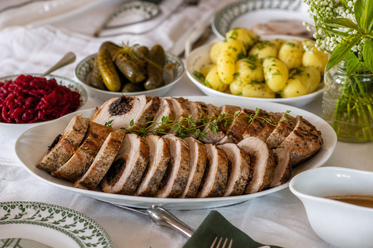 Schab pieczony ze śliwką - zdjęcie 5