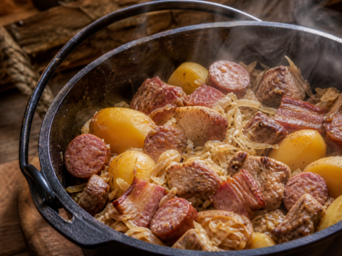 Porębskie pieczonki z kociołka - zdjęcie 1