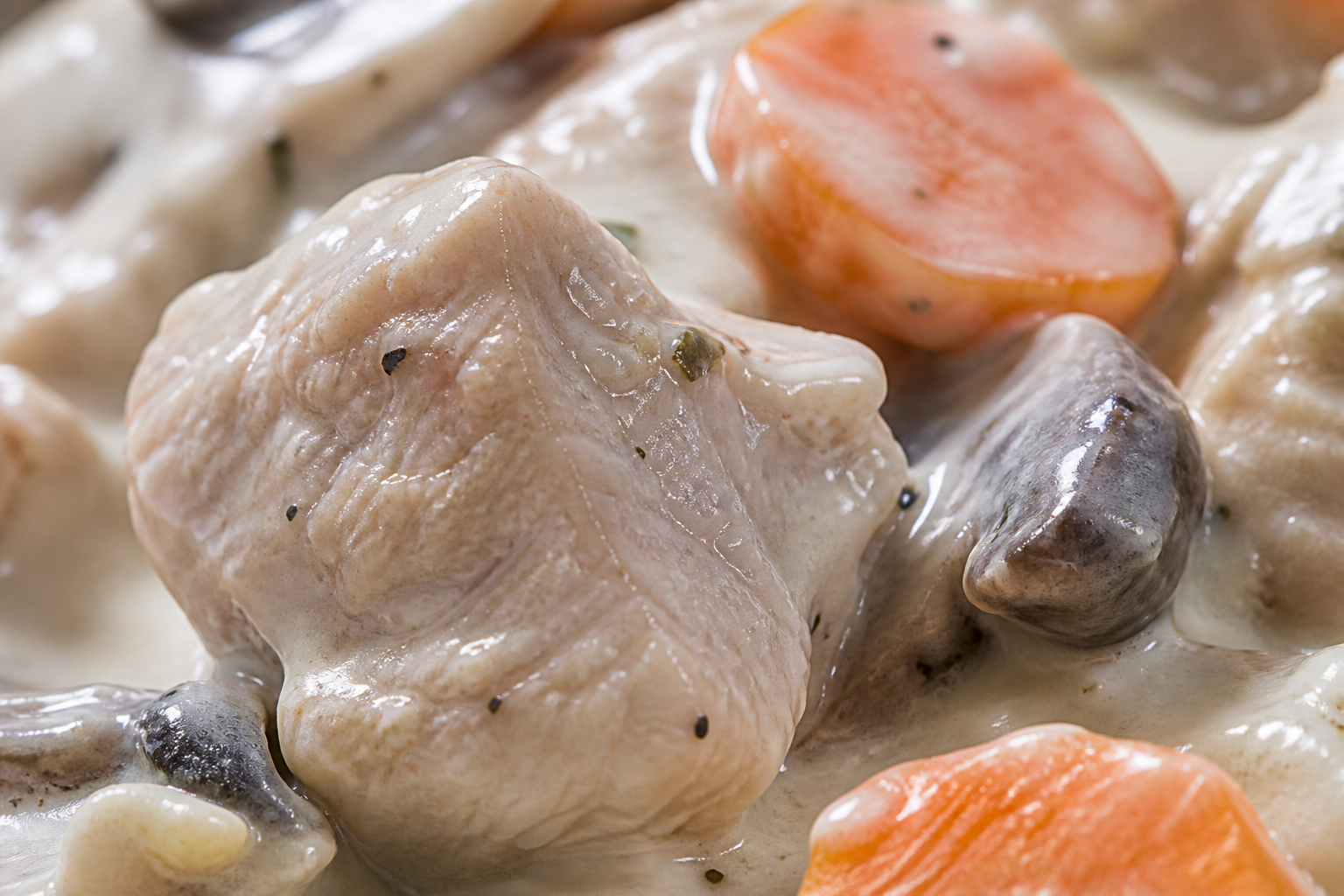 Blanquette de dinde aux champignons - zdjęcie 4
