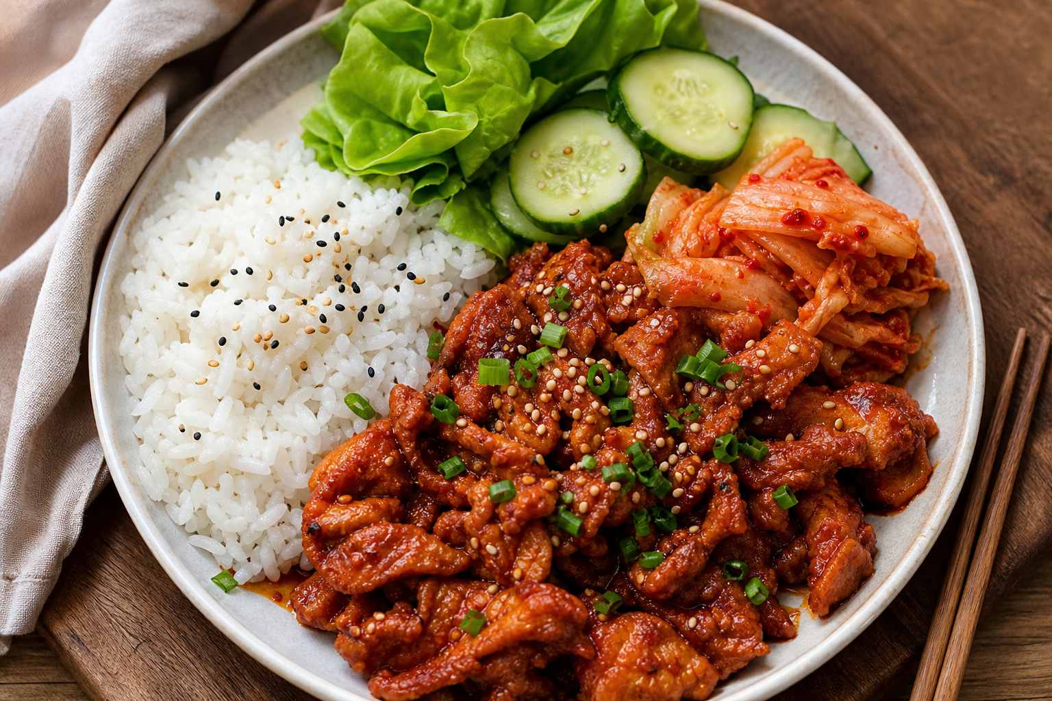 Bulgogi z indyka w marynacie gochujang - zdjęcie 3