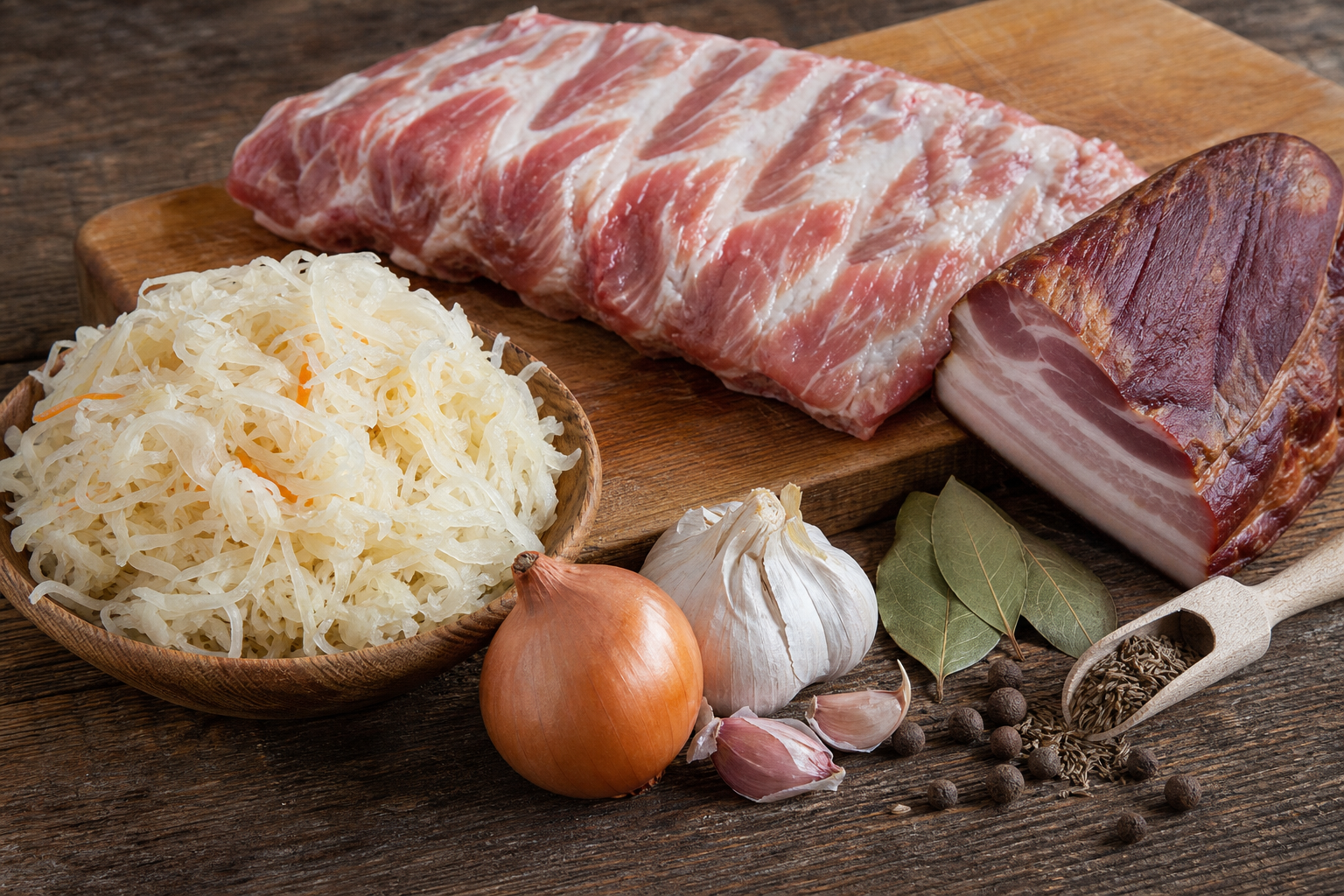 Kujawskie żeberka w kapuście - zdjęcie 2