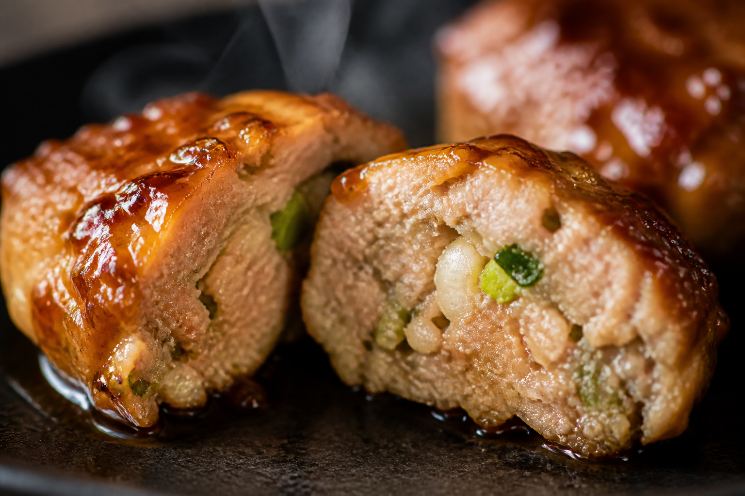Tsukune yakitori – japońskie grillowane klopsiki z kurczaka w sosie tare - zdjęcie 4