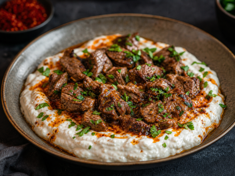 Ali Nazik kebabı z baraniną - zdjęcie 1