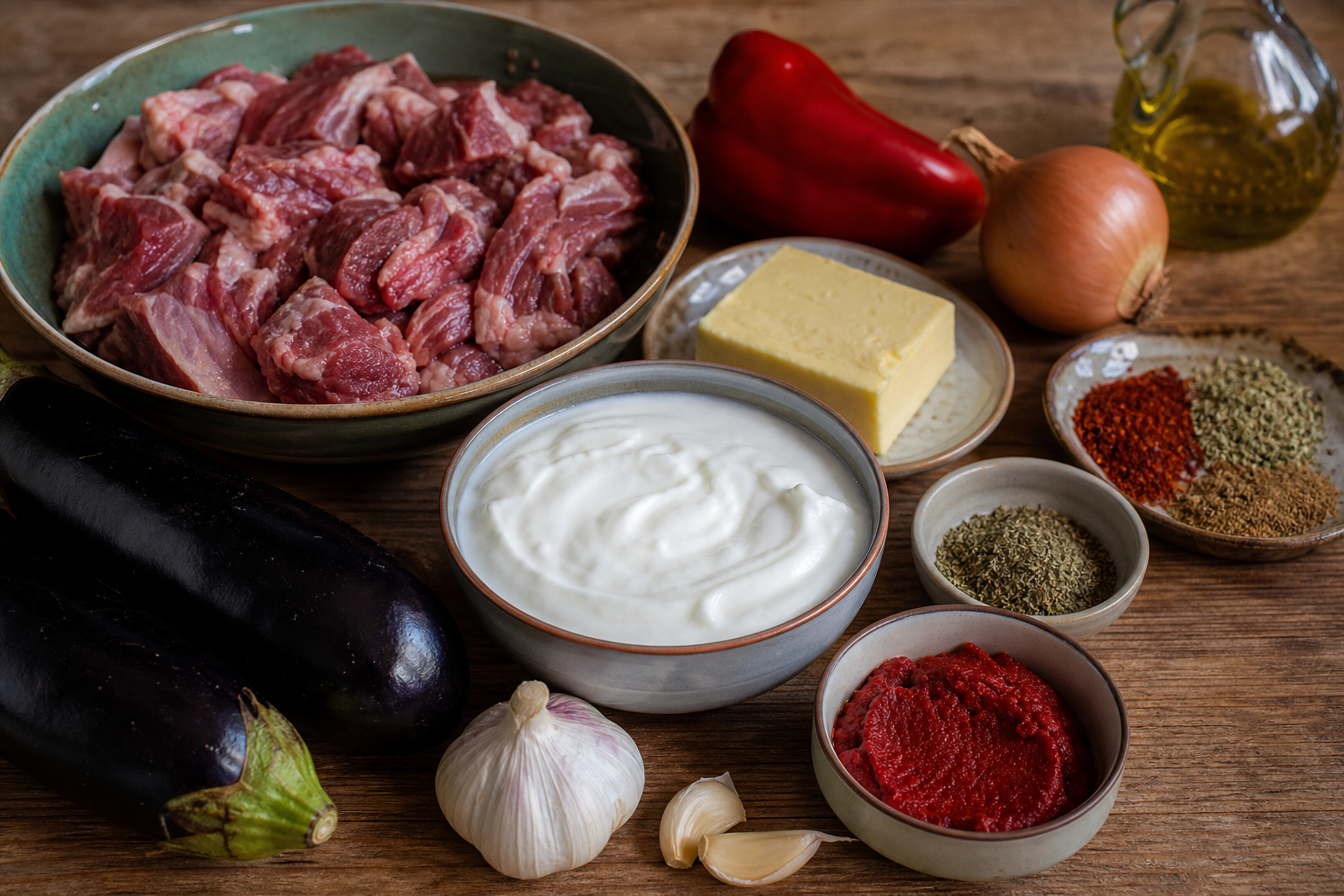 Ali Nazik kebabı z baraniną - zdjęcie 2