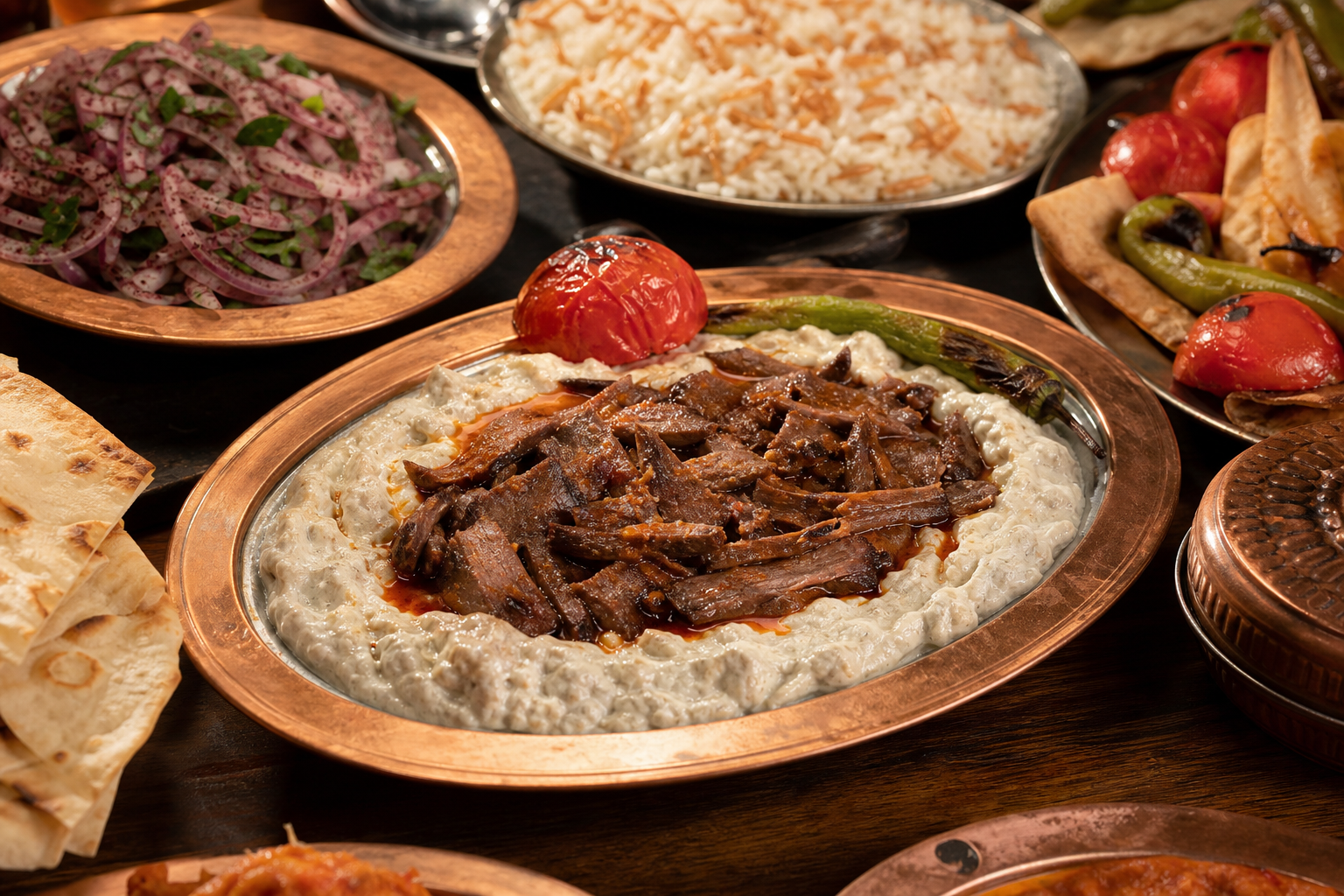 Ali Nazik kebabı z baraniną - zdjęcie 5