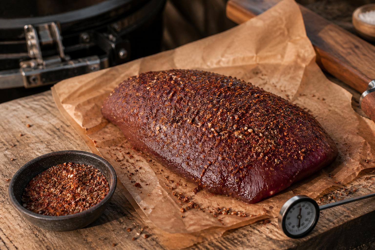 Texas-style smoked venison roast - zdjęcie 2