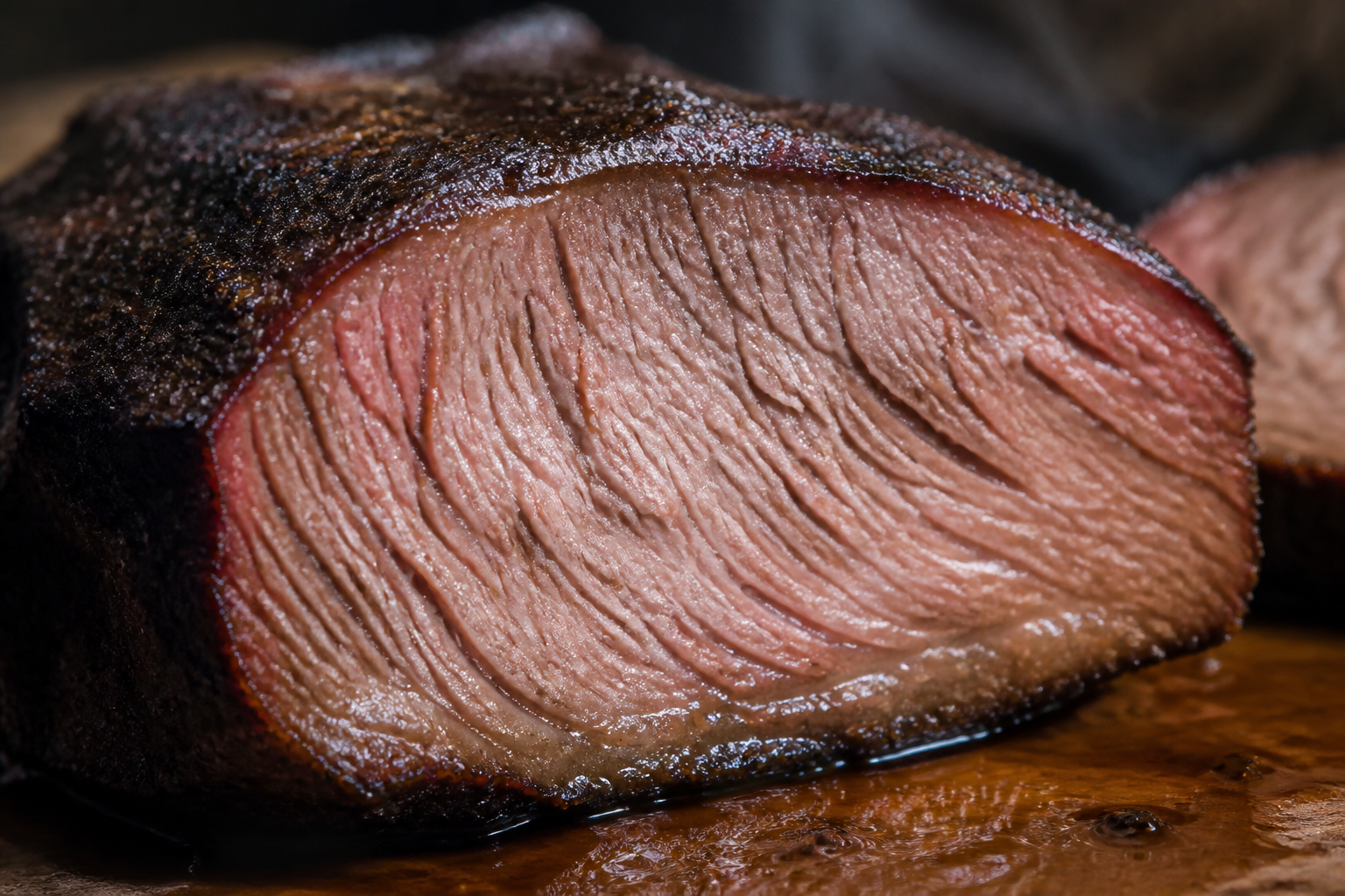 Texas-style smoked venison roast - zdjęcie 4