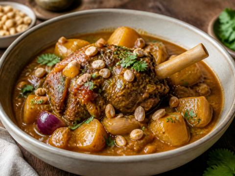 Gaeng Massaman Kha Kae – tajskie curry massaman z golenią baranią - zdjęcie 1