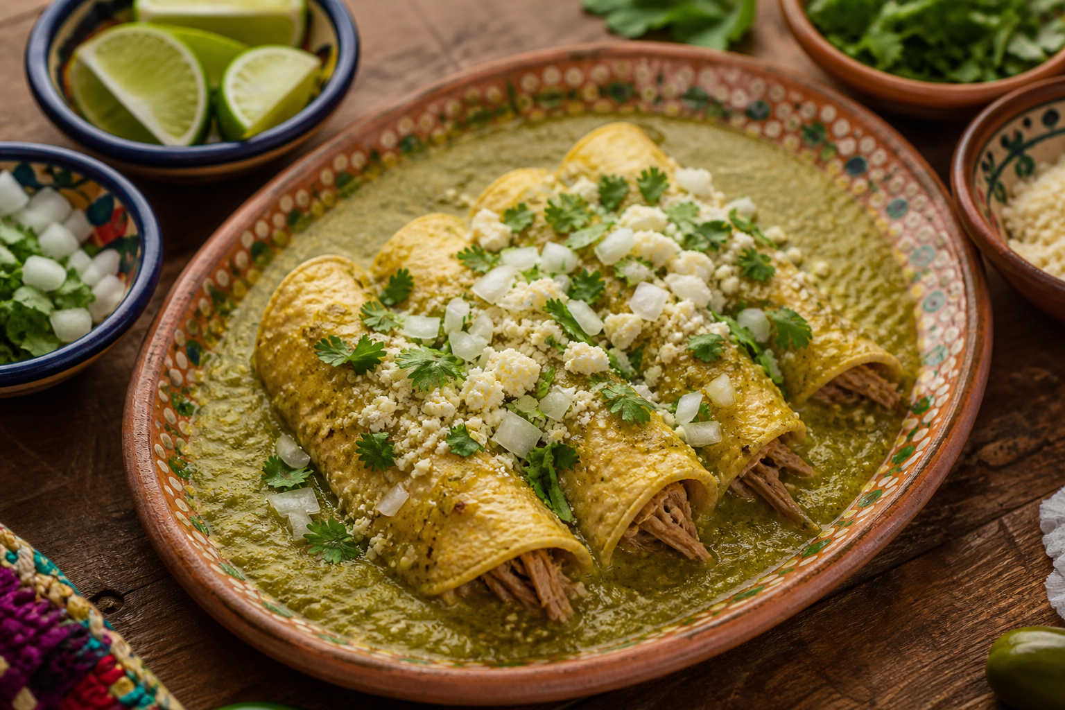 Enchiladas de pato con pipián verde - zdjęcie 5