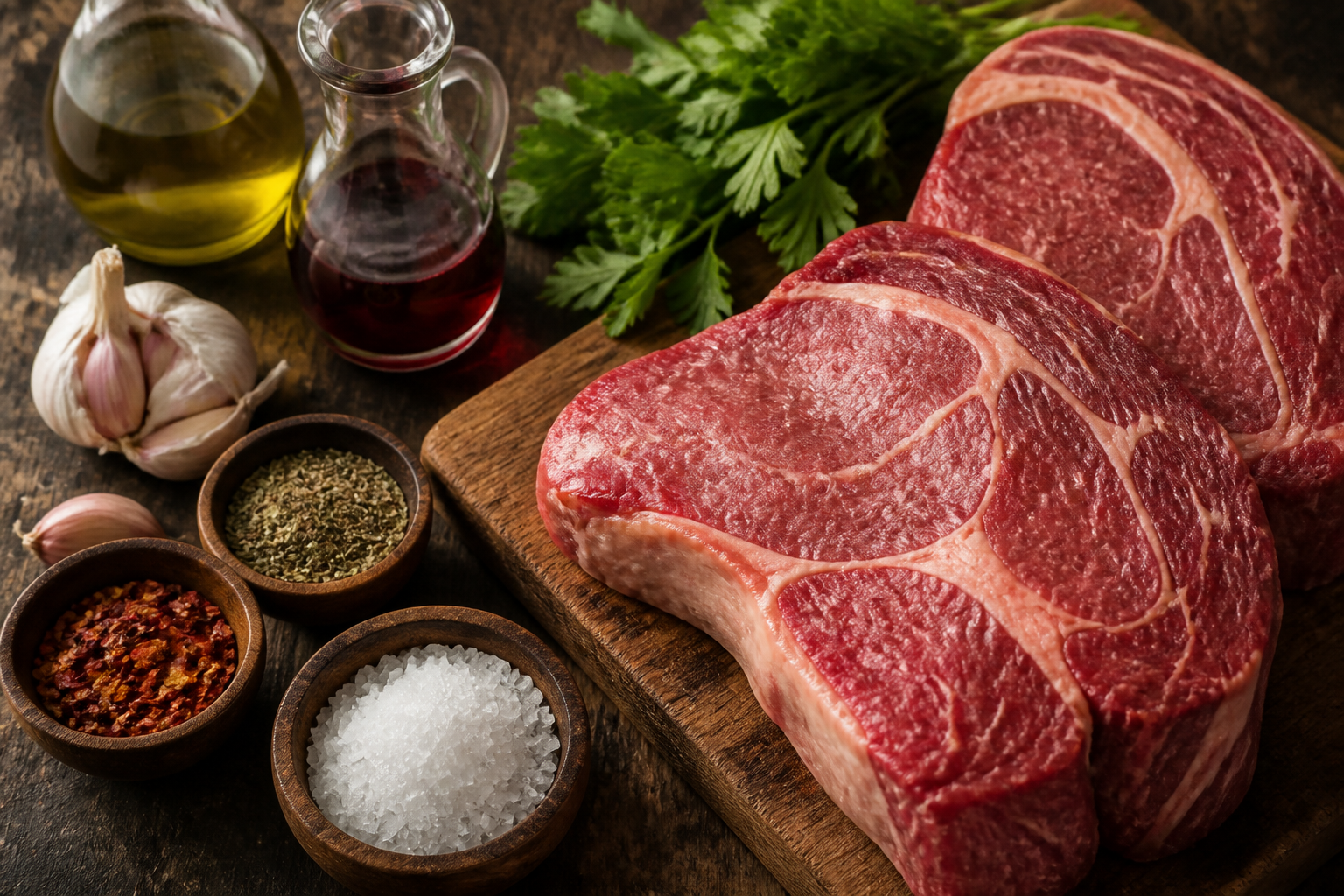 Bife de chorizo a la parrilla z chimichurri - zdjęcie 2