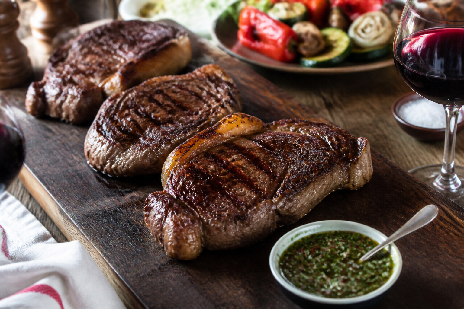 Bife de chorizo a la parrilla z chimichurri - zdjęcie 5