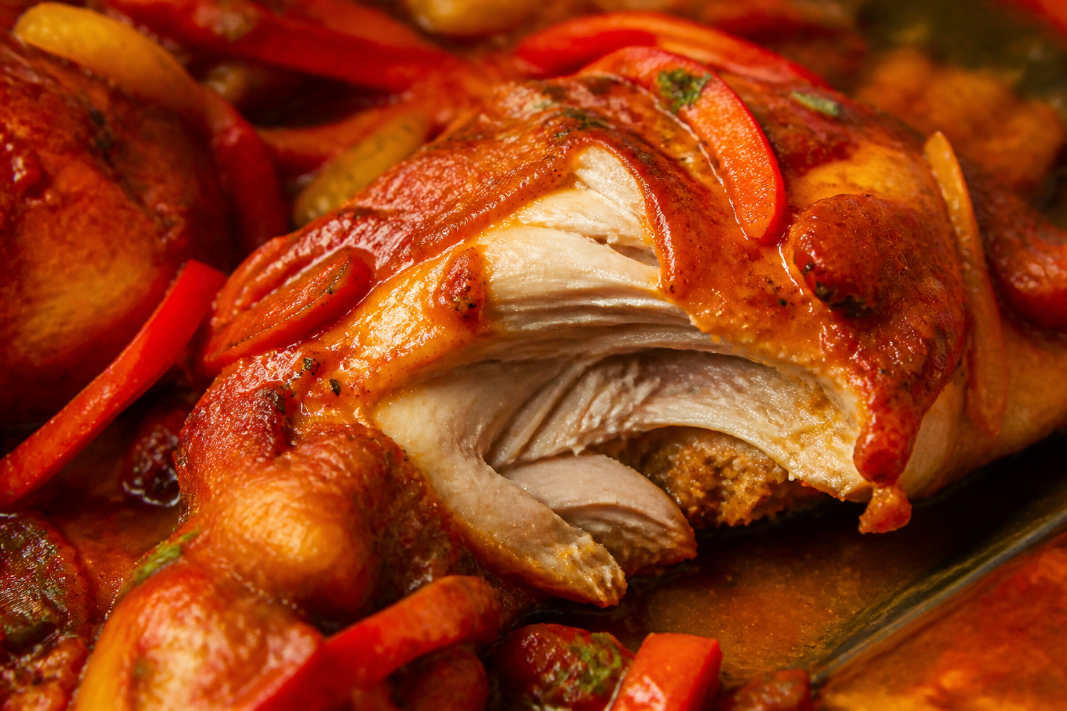 Pollo alla romana con peperoni - zdjęcie 4