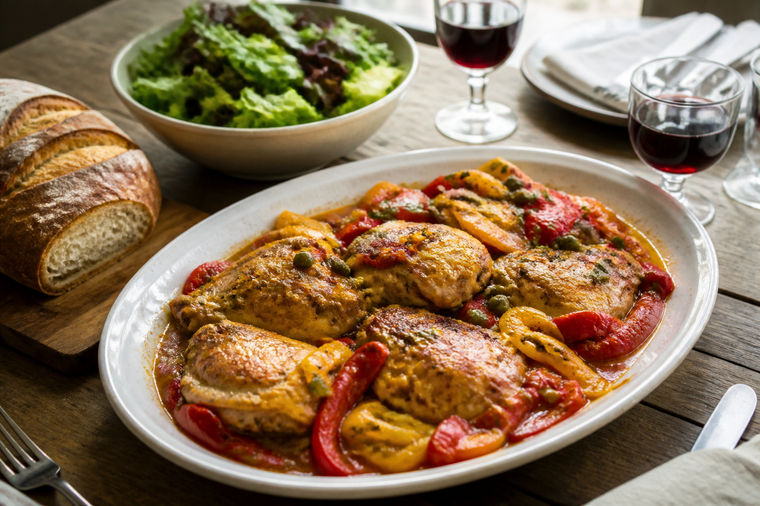 Pollo alla romana con peperoni - zdjęcie 5