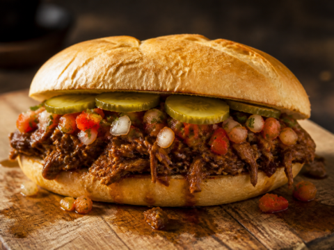 Sándwich de bondiola braseada a la cerveza - zdjęcie 1