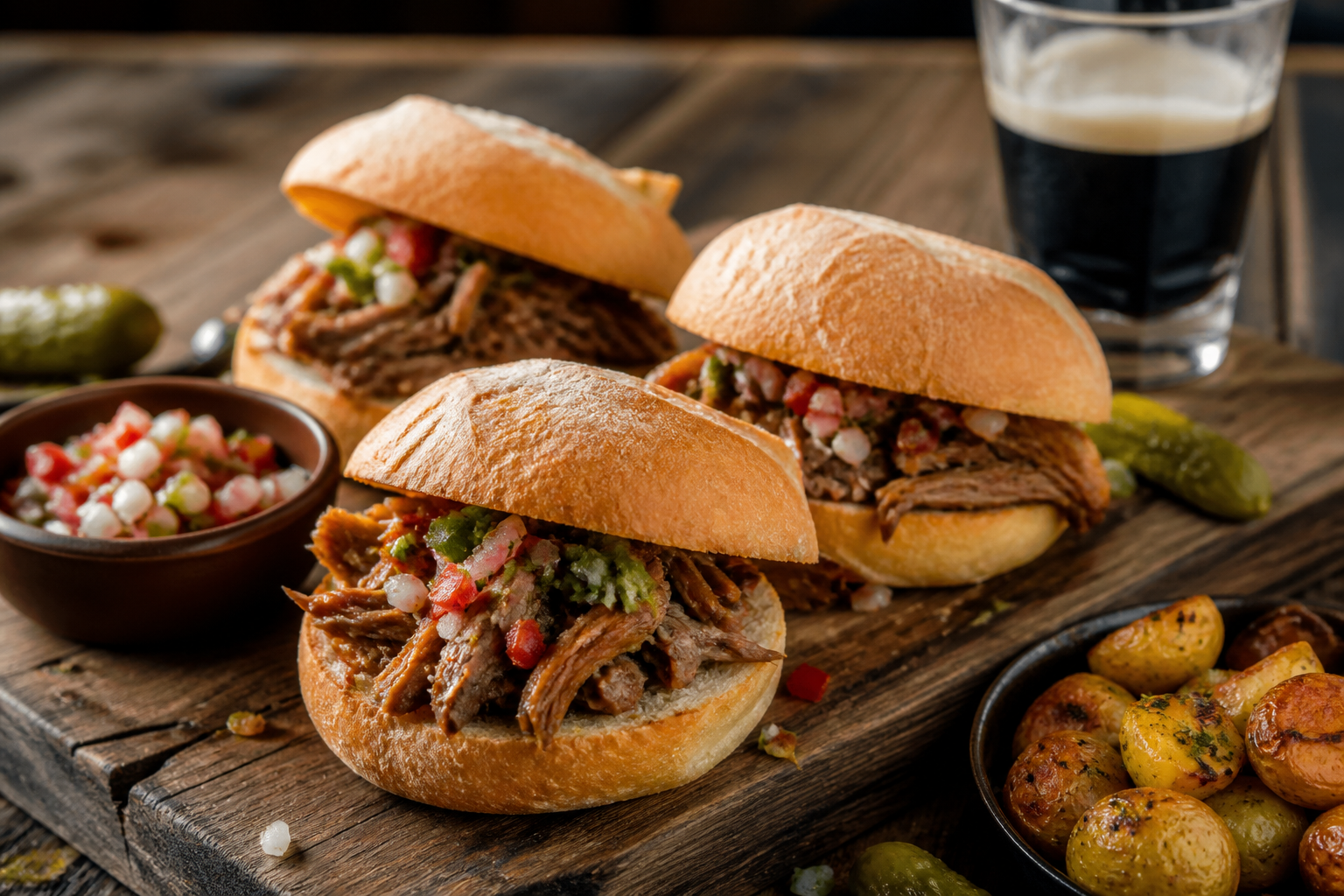 Sándwich de bondiola braseada a la cerveza - zdjęcie 5