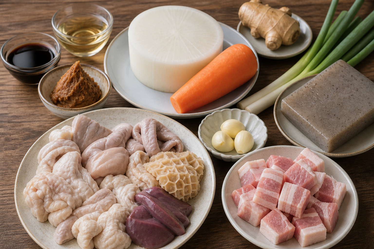 Motsu nikomi – japoński gulasz z podrobów w miso - zdjęcie 2
