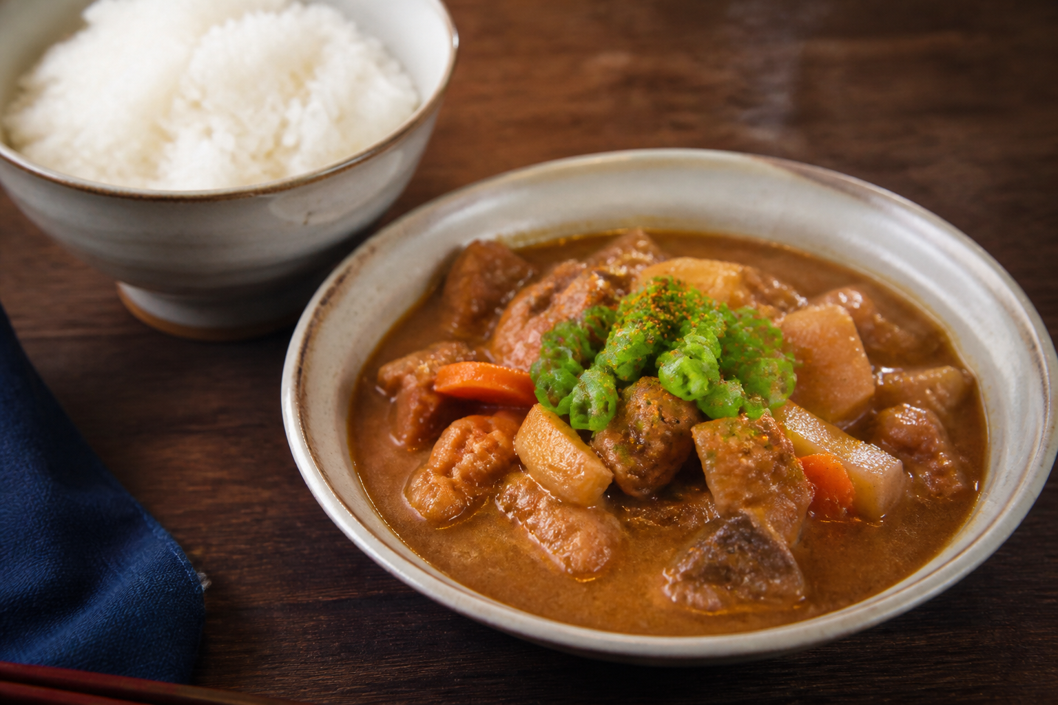 Motsu nikomi – japoński gulasz z podrobów w miso - zdjęcie 3