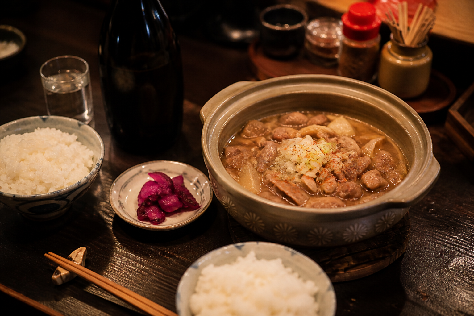 Motsu nikomi – japoński gulasz z podrobów w miso - zdjęcie 5