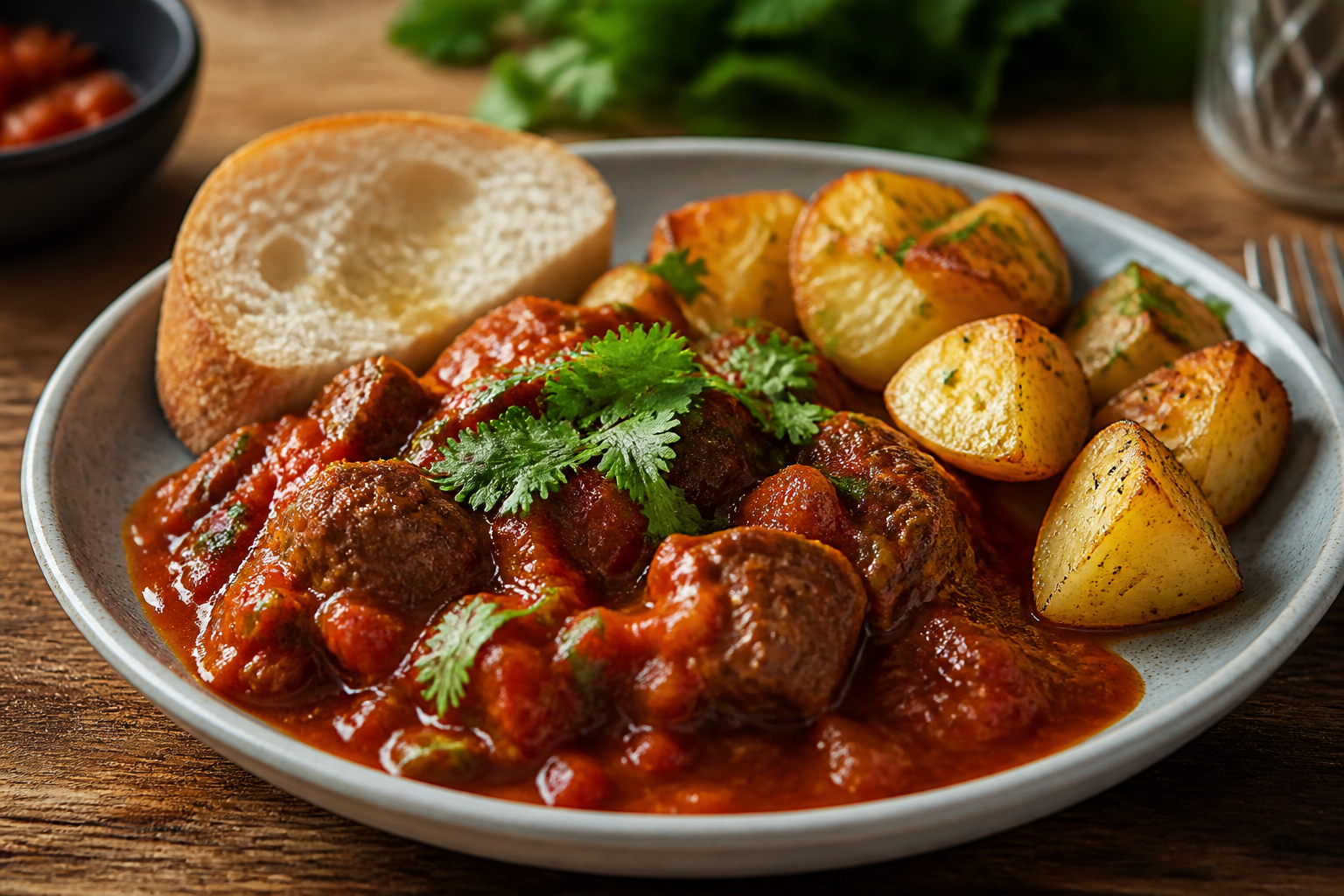 Chashushuli – gruziński gulasz wołowy w pomidorach - zdjęcie 3