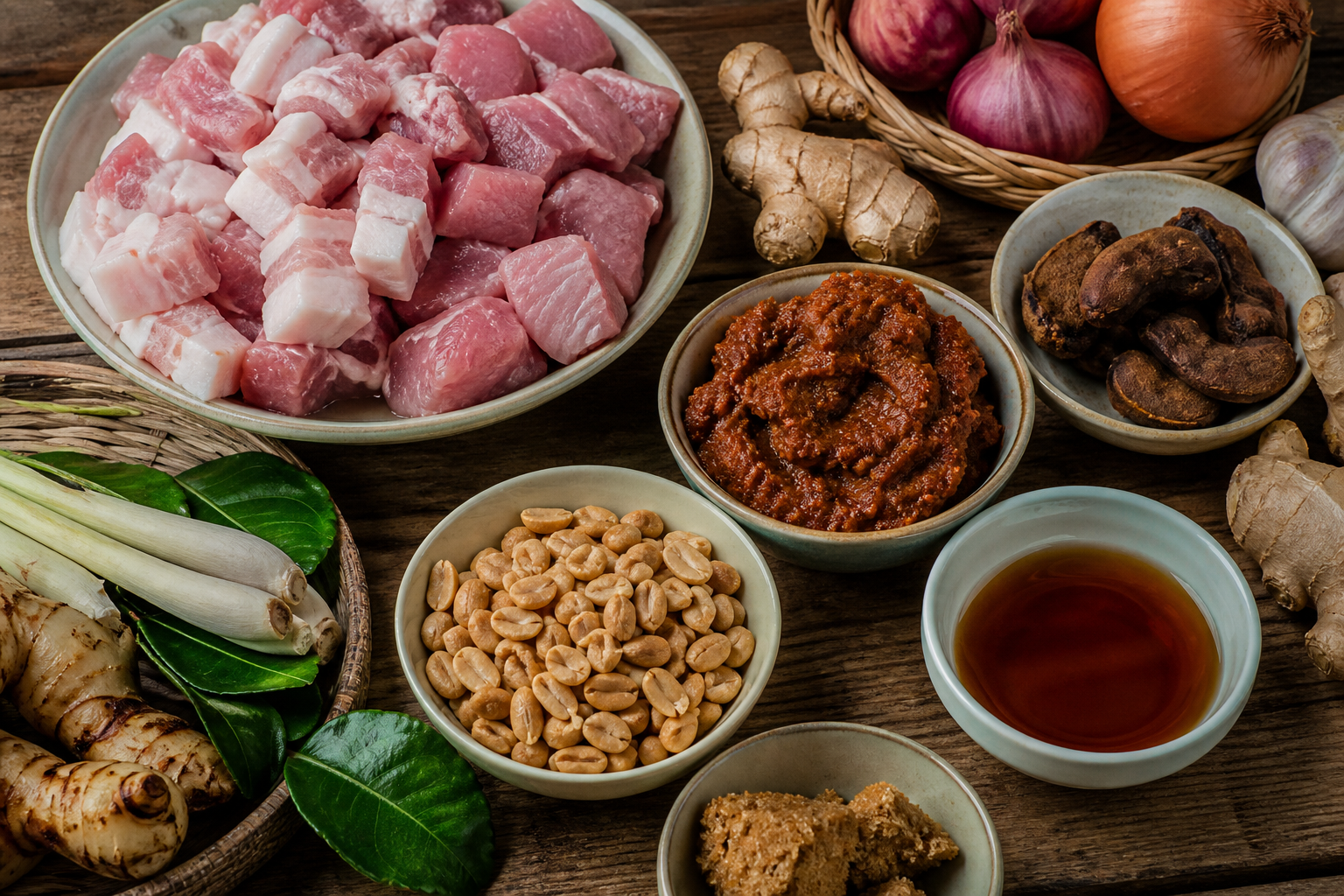 Gaeng Hang Lay Moo – północnotajskie curry z wieprzowiny - zdjęcie 2