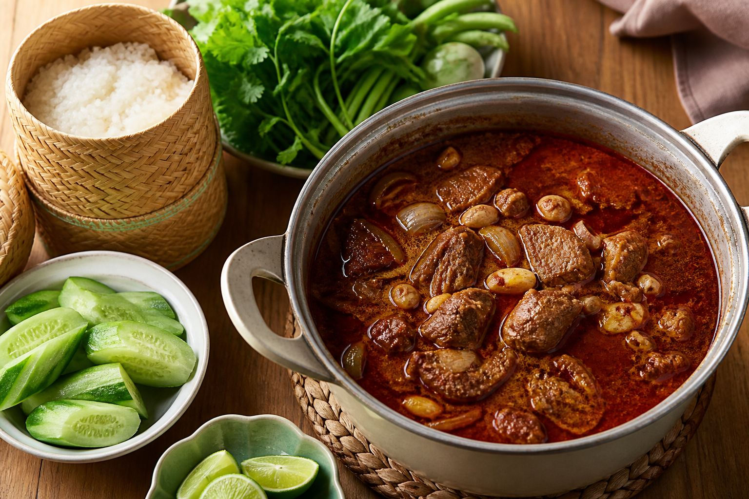 Gaeng Hang Lay Moo – północnotajskie curry z wieprzowiny - zdjęcie 5