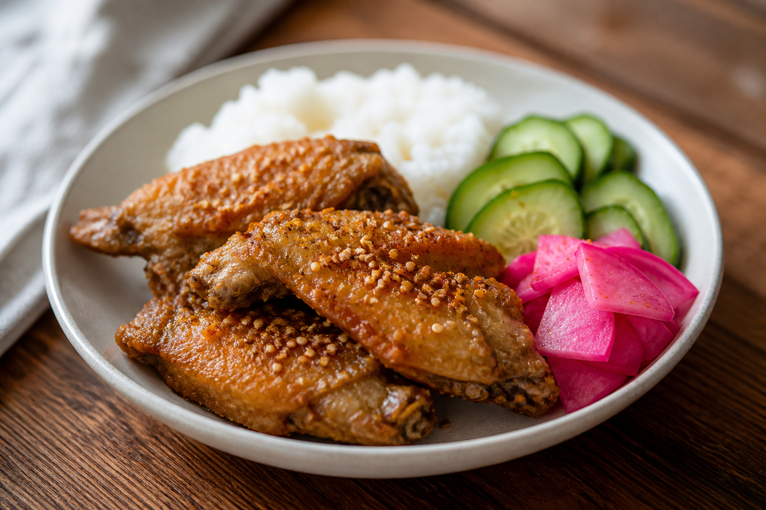 Tebasaki karaage – skrzydełka z Nagoi w słodko-pikantnej glazurze - zdjęcie 3