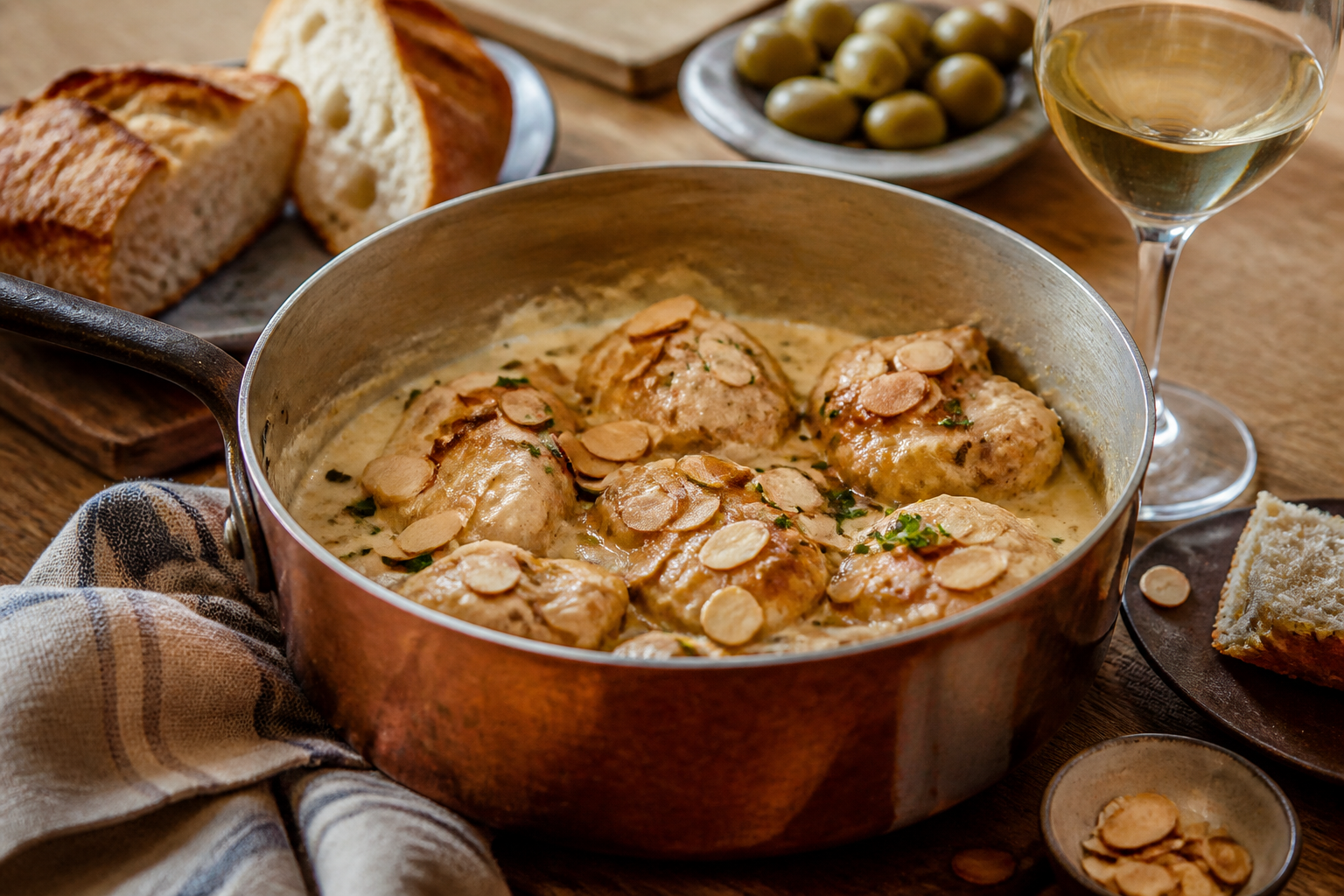 Pollo en salsa de almendras - zdjęcie 5