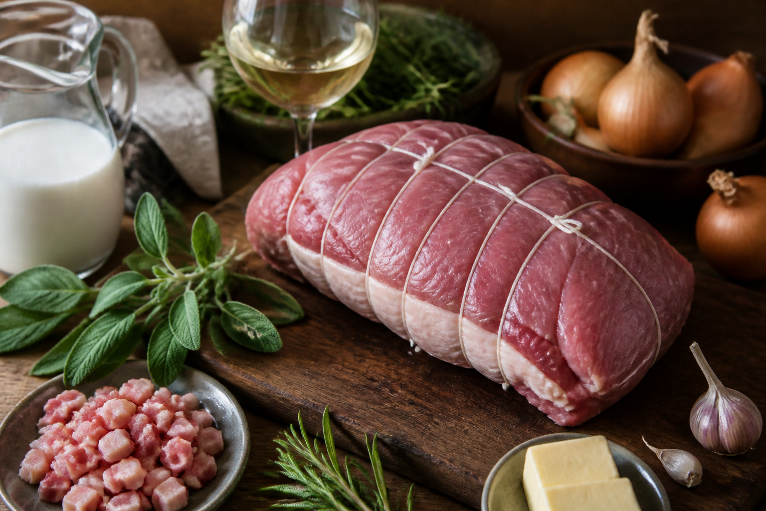 Arrosto di vitello al latte – włoska pieczeń cielęca w mleku - zdjęcie 2