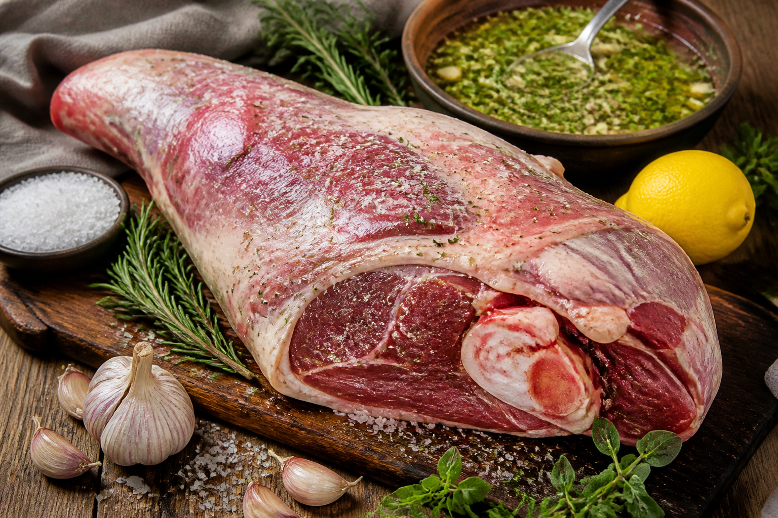Cordero patagónico al asador – patagońska baranina pieczona przy ogniu - zdjęcie 2