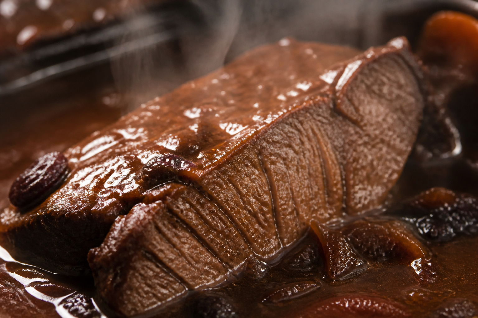 Rheinischer Sauerbraten – reńska wołowa pieczeń marynowana - zdjęcie 4