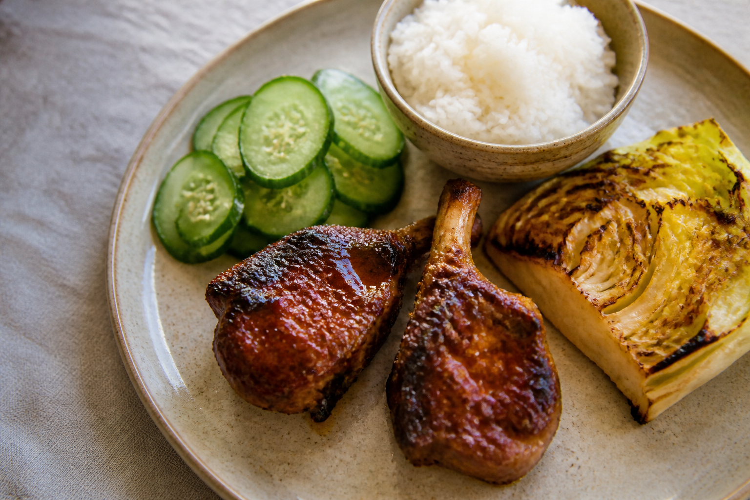 Ramu choppu no ninniku miso-yaki – japońskie kotleciki jagnięce w czosnkowym miso - zdjęcie 3