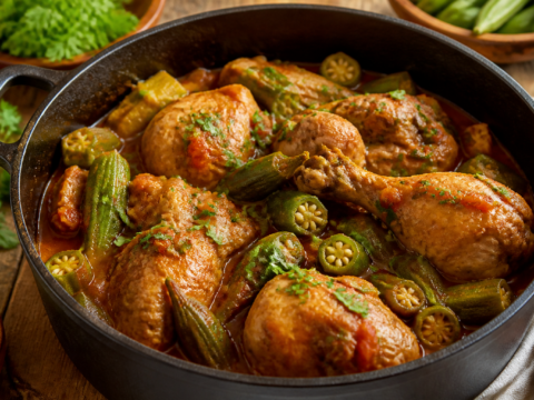 Frango com quiabo - zdjęcie 1