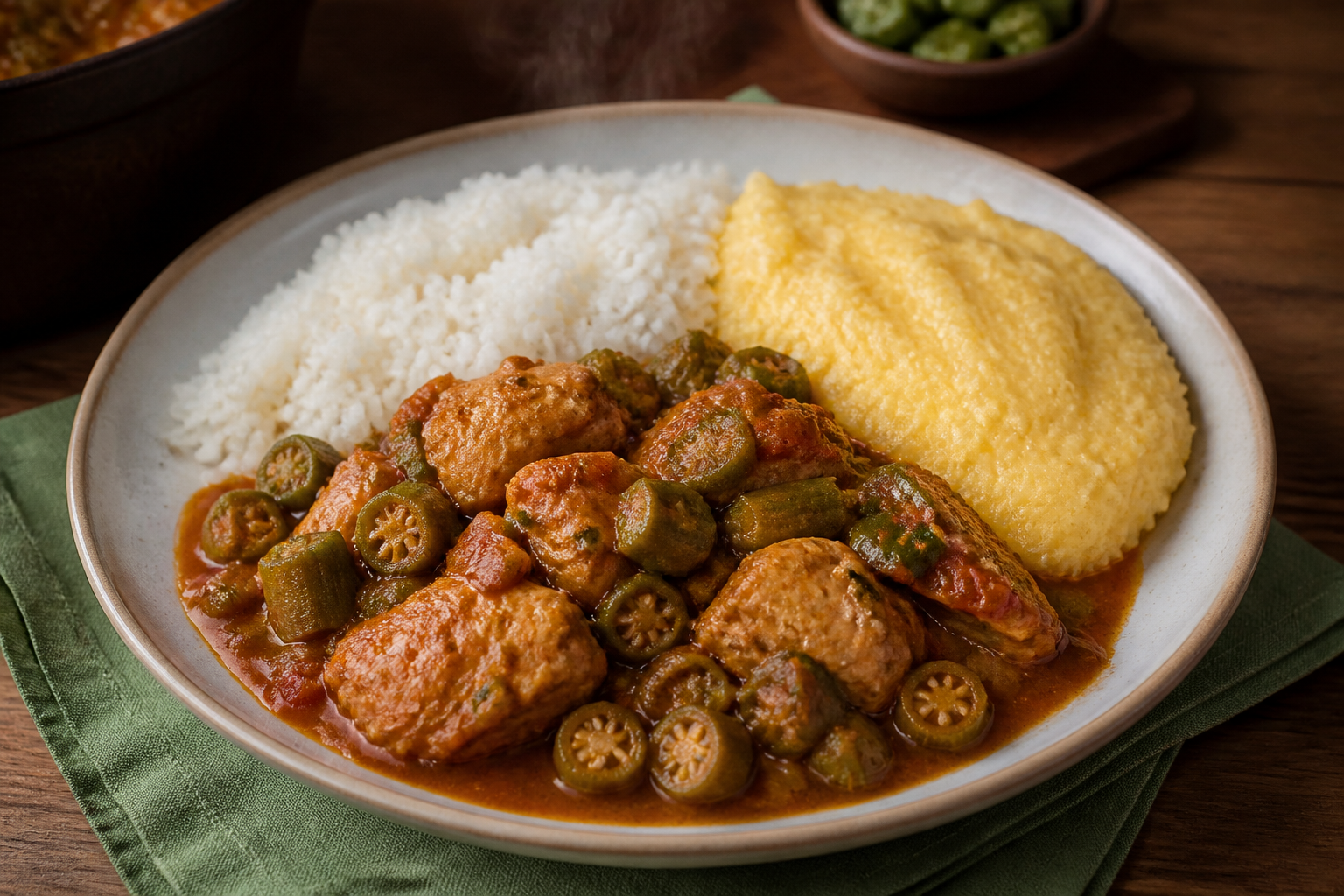 Frango com quiabo - zdjęcie 3