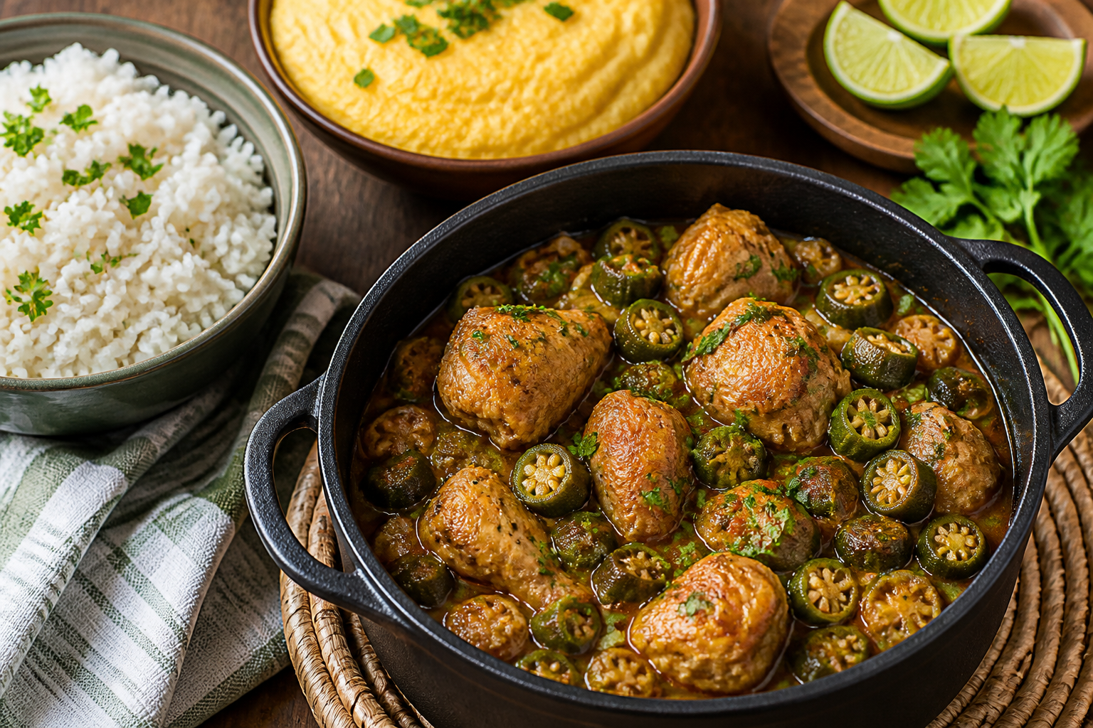 Frango com quiabo - zdjęcie 5